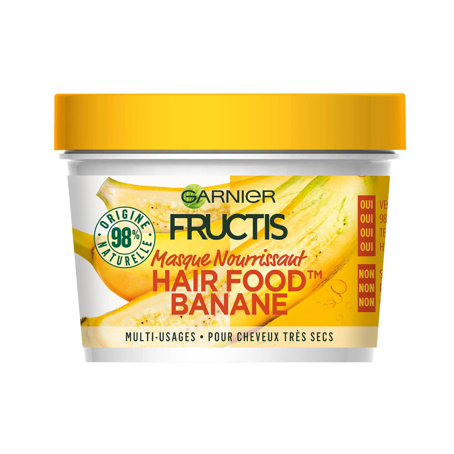 MASQUE FRONT BANANE